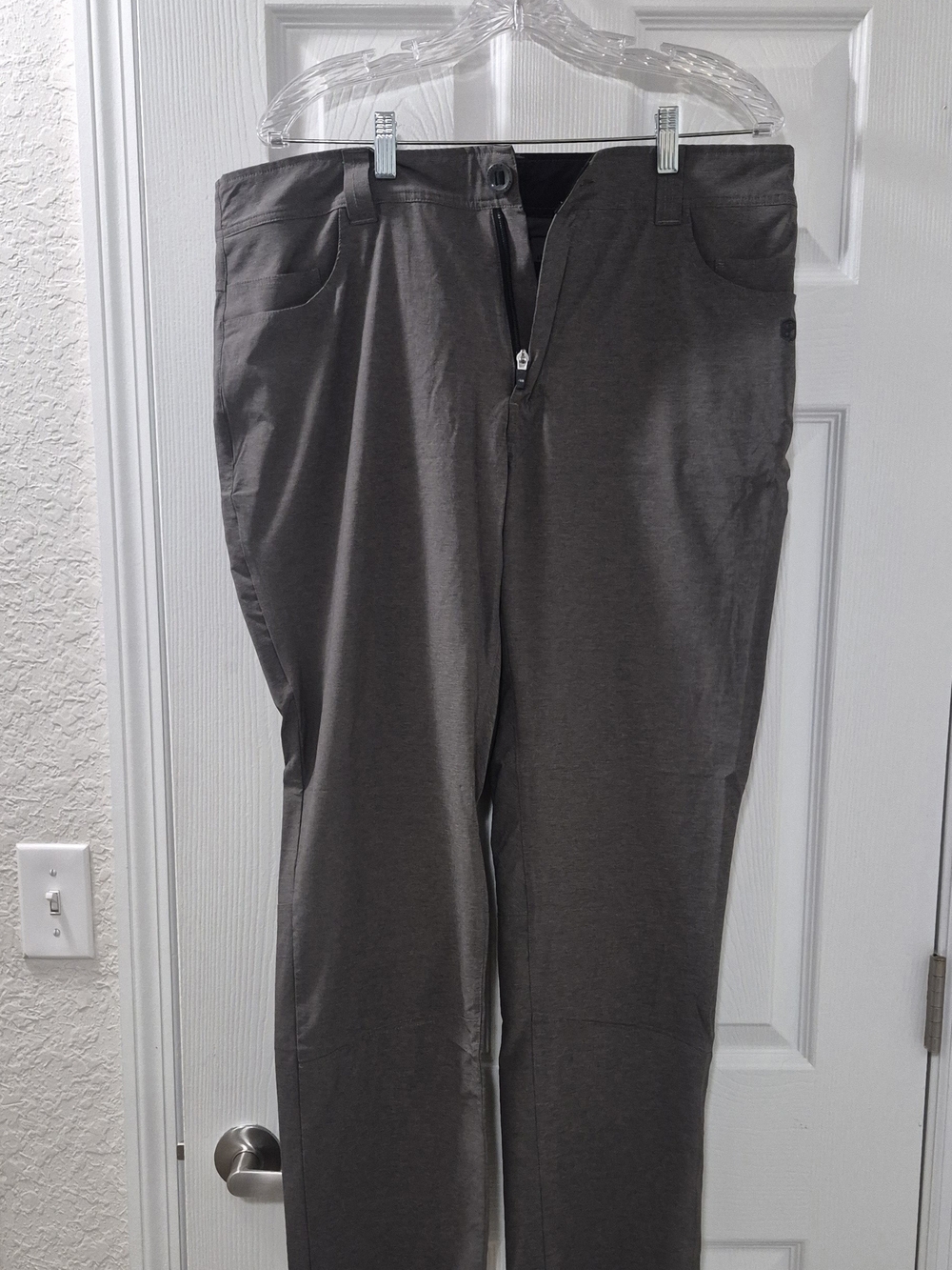 Born Primitive Men's Straight-Leg Chinos in Charcoal Gray